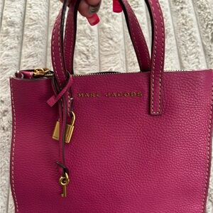 Marc Jacobs Pink Pebbled Leather Tote